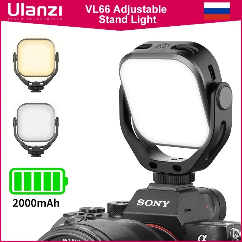 ?Dobrasil ?Luz Led Ajustvel 360 Para Vdeo E Fotografia Ulanzi Vl66